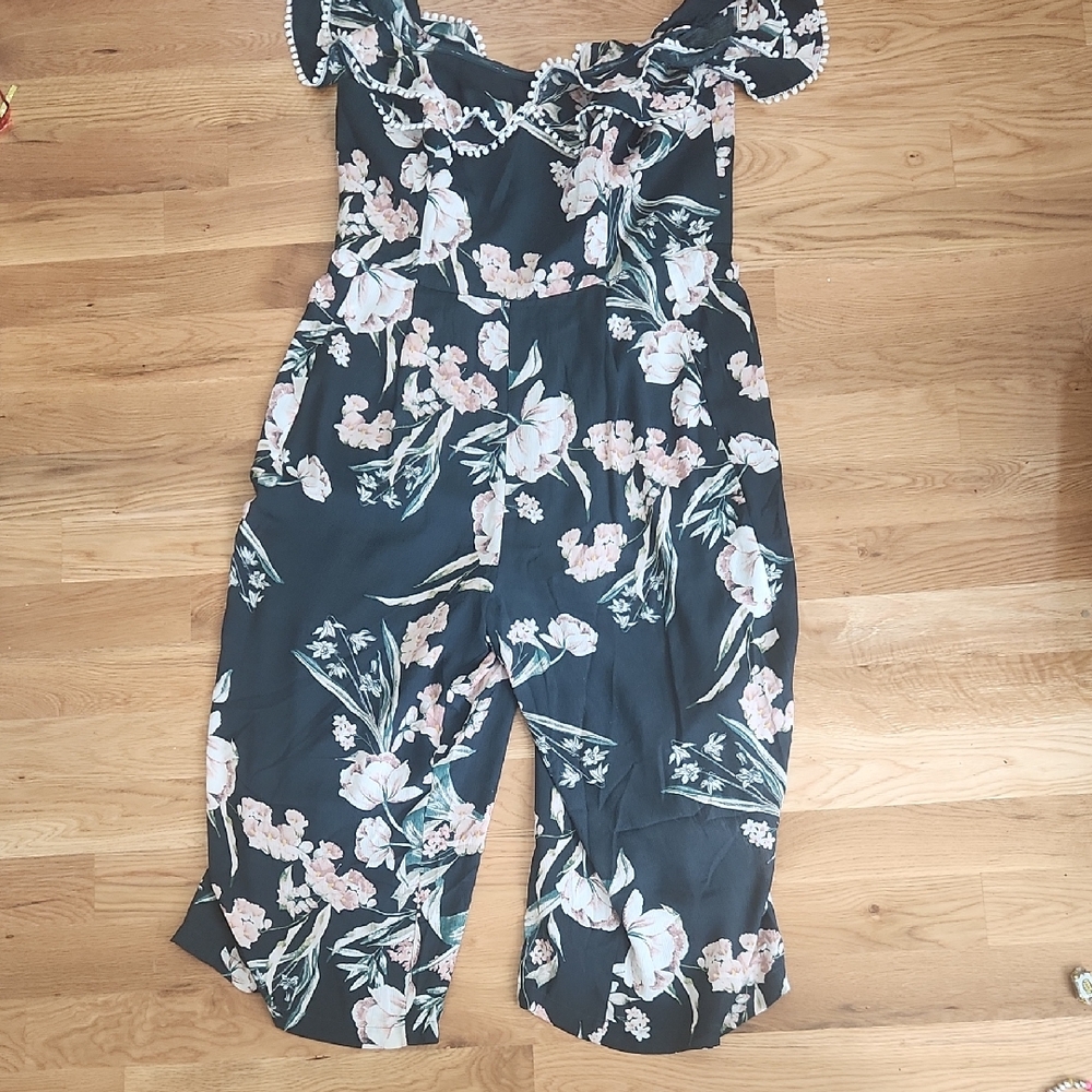 City Chic Elegant Floral Jumpsuit
